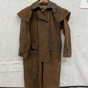 Vintage outback oilskin DUSTER size M AMAZING